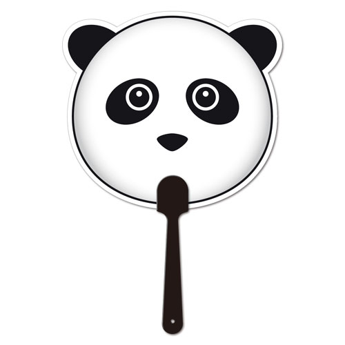 熊貓造型扇