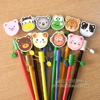 動物造型木製鉛筆