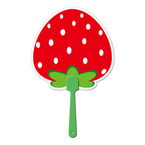 草莓造型扇子