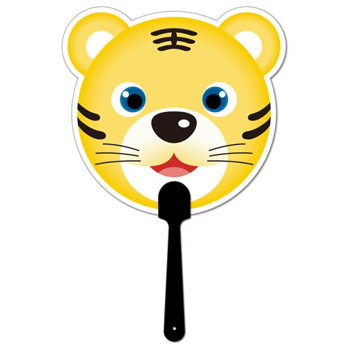 老虎造型扇子