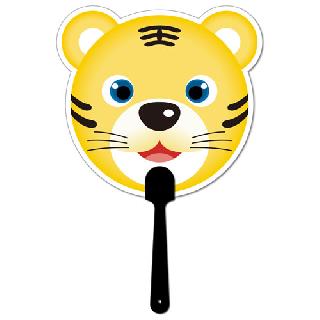 老虎造型扇子